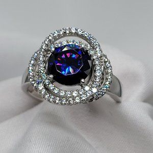 NWOT Bella Luce Women's Tanzanite Silver Ring